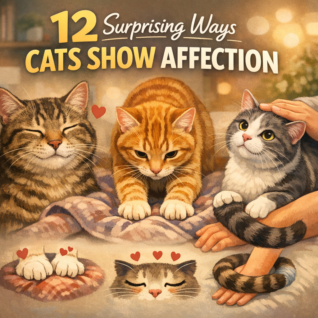 12 Surprising Ways Cats Show Affection