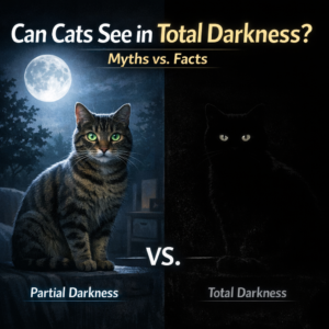 Can Cats See in Total Darkness? Myths vs. Facts