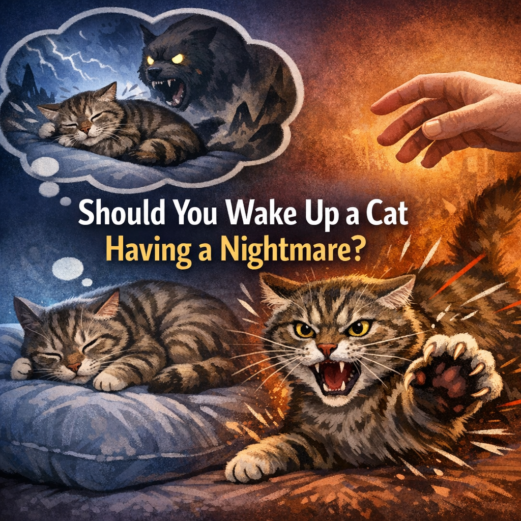 Should You Wake Up a Cat Having a Nightmare?