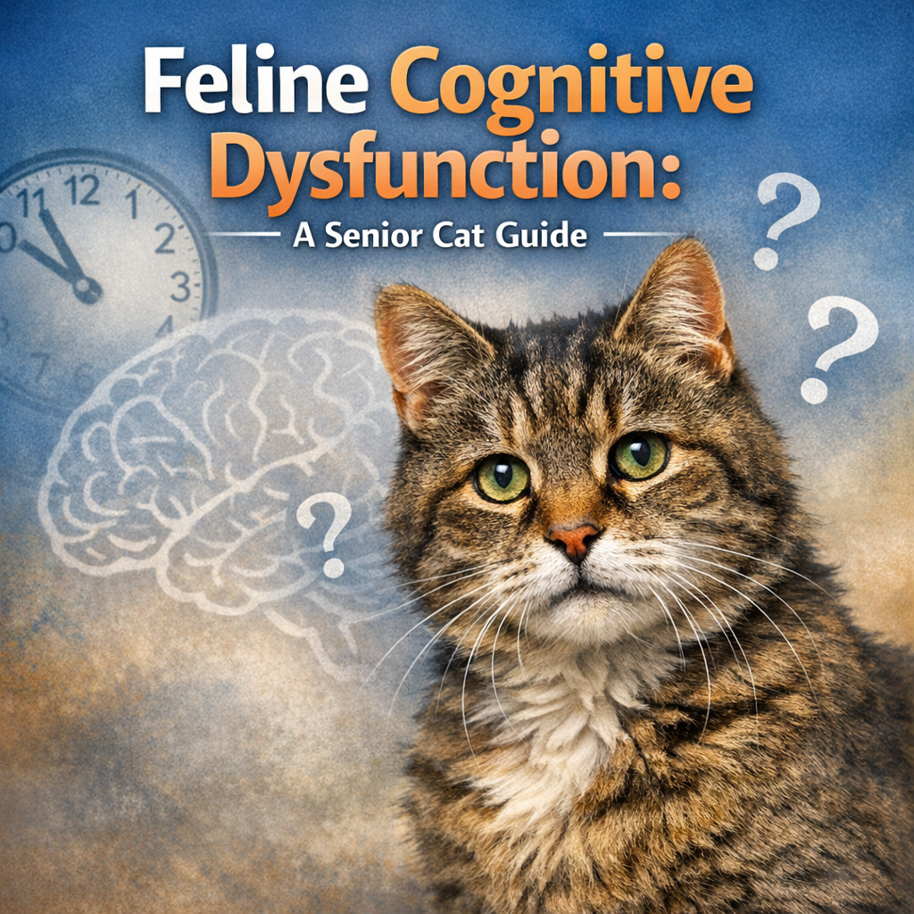 Feline Cognitive Dysfunction: A Senior Cat Guide