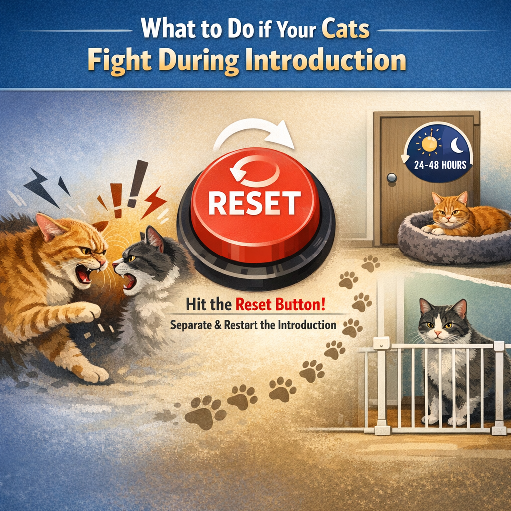 What to Do if Your Cats Fight During Introduction