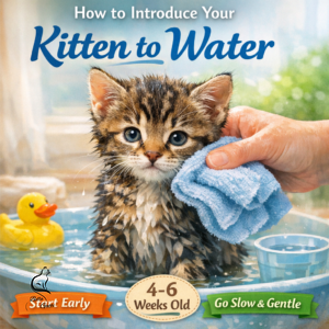 How to Introduce Your Kitten to Water