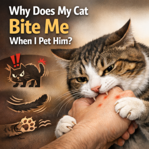 Why Does My Cat Bite Me When I Pet Him?
