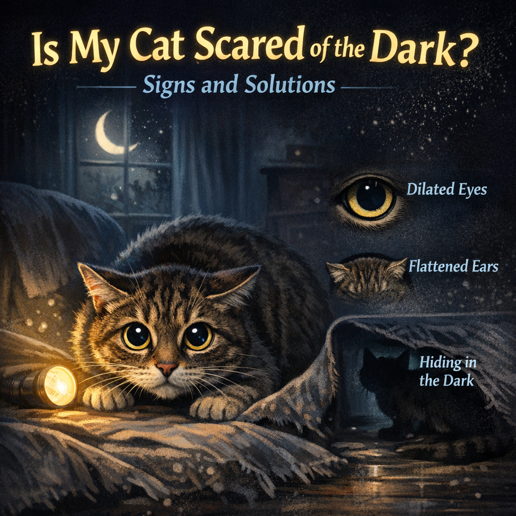 Is My Cat Scared of the Dark? Signs and Solutions