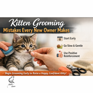 Kitten Grooming Mistakes Every New Owner Makes