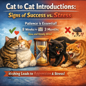 Cat to Cat Introductions: Signs of Success vs. Stress
