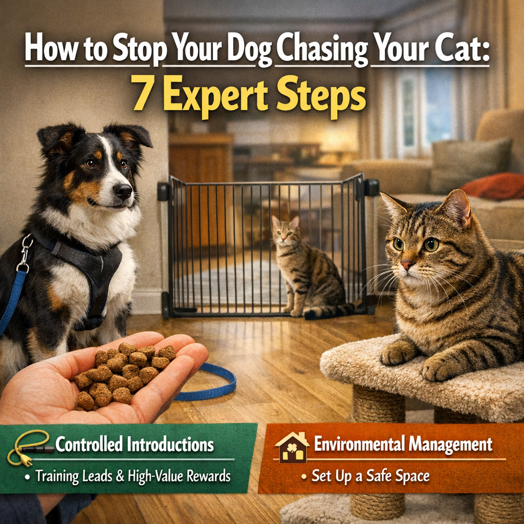 How to Stop Your Dog Chasing Your Cat: 7 Expert Steps
