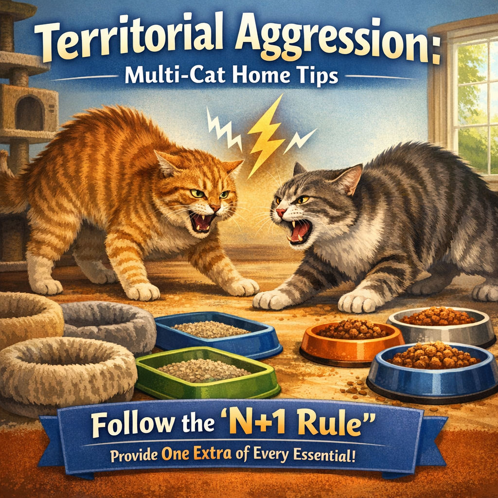 Territorial Aggression: Multi-Cat Home Tips