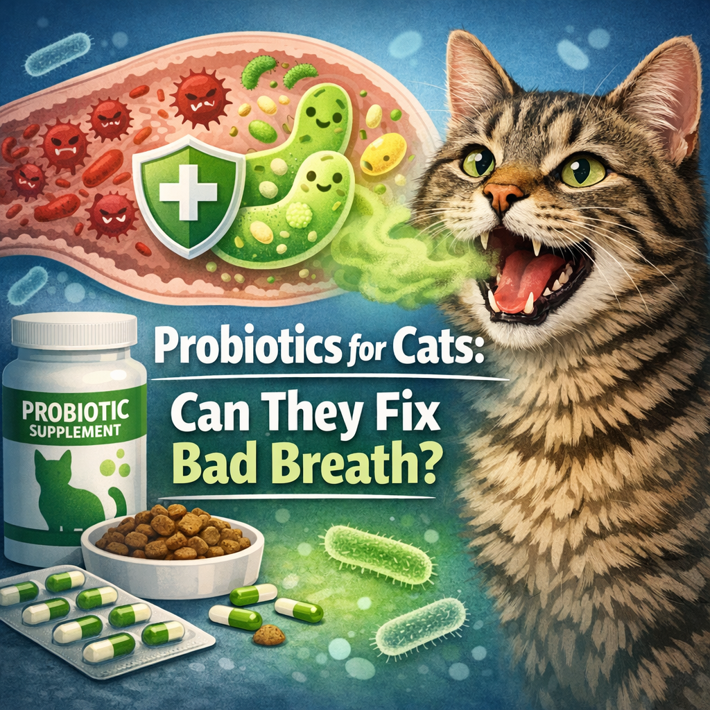 Probiotics for Cats: Can They Fix Bad Breath?