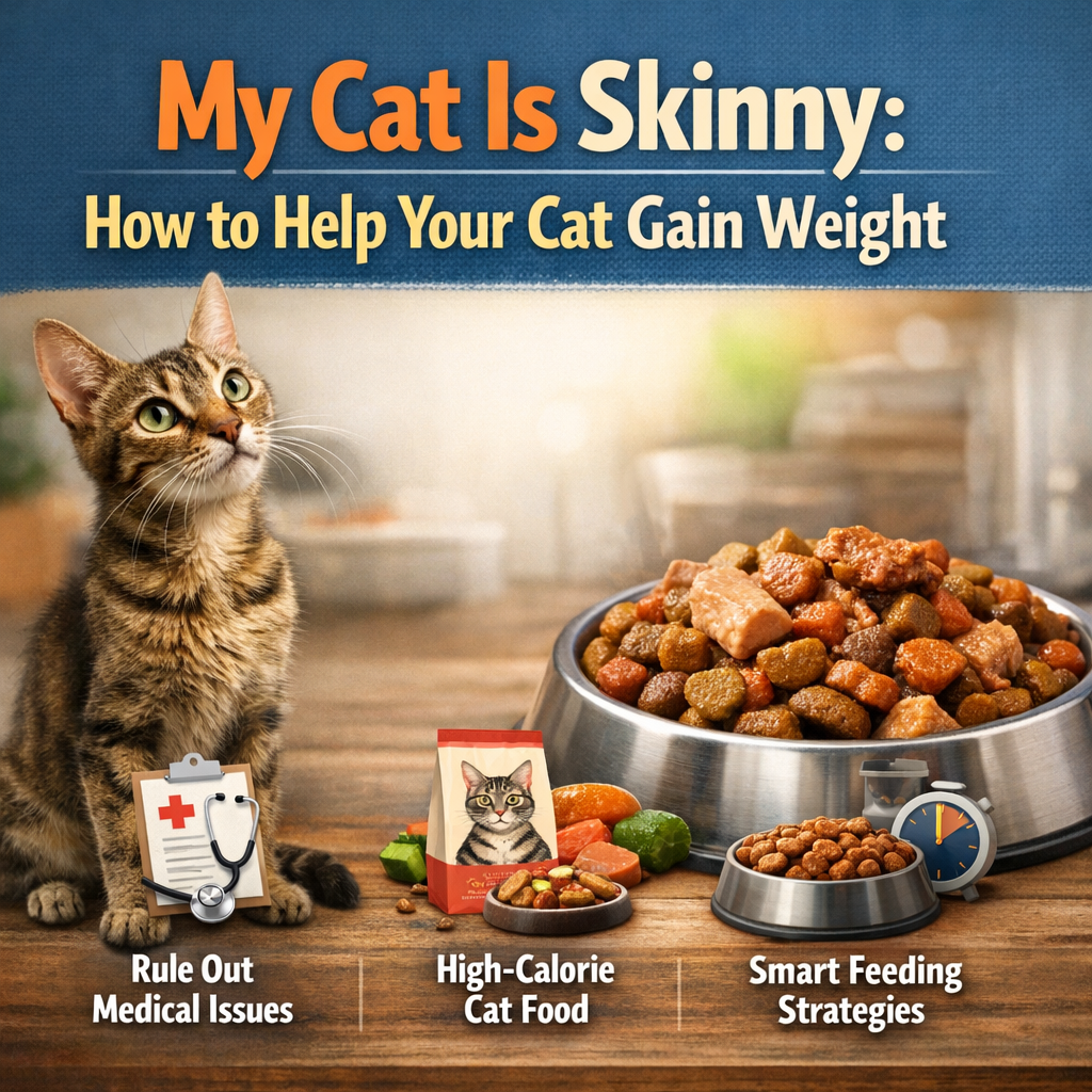 My Cat Is Skinny: How to Help Your Cat Gain Weight