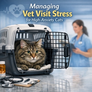 Managing Vet Visit Stress for High-Anxiety Cats