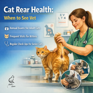 Cat Rear Health: When to See Vet