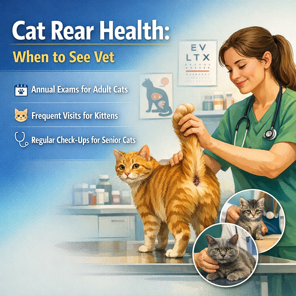 Cat Rear Health: When to See Vet
