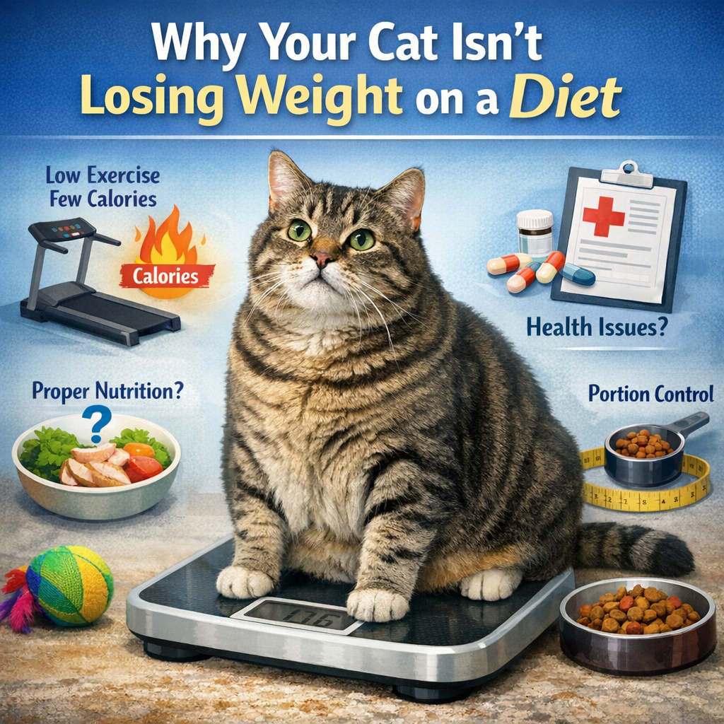 Why Your Cat Isn't Losing Weight on a Diet