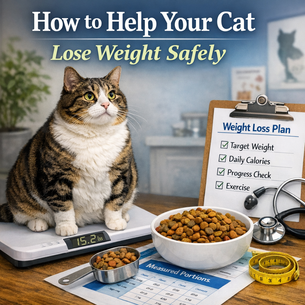 How to Help Your Cat Lose Weight Safely