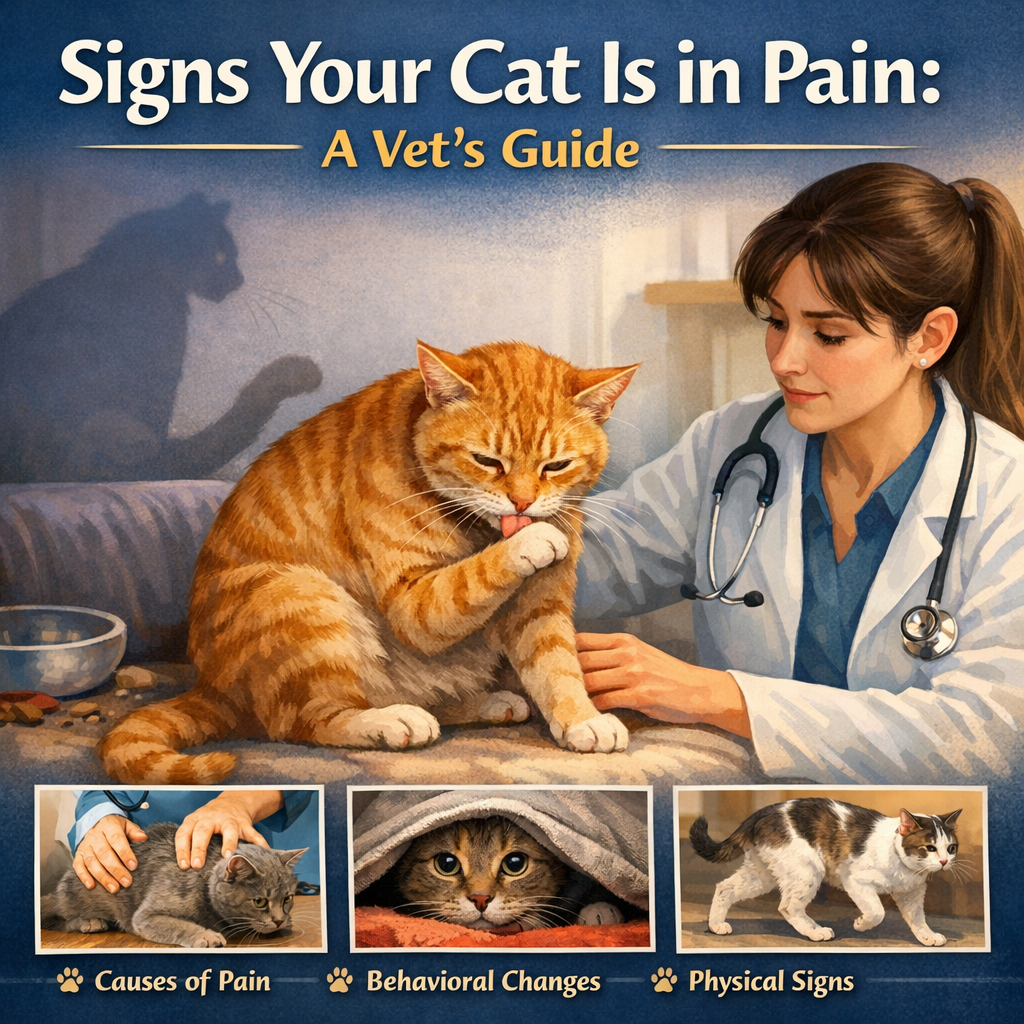 Signs Your Cat Is in Pain: A Vet's Guide