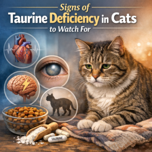 Signs of Taurine Deficiency in Cats to Watch For