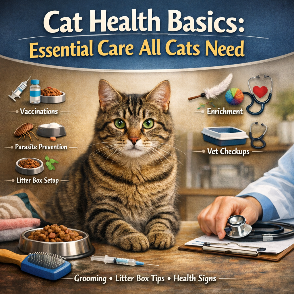 Cat Health Basics: Essential Care All Cats Need
