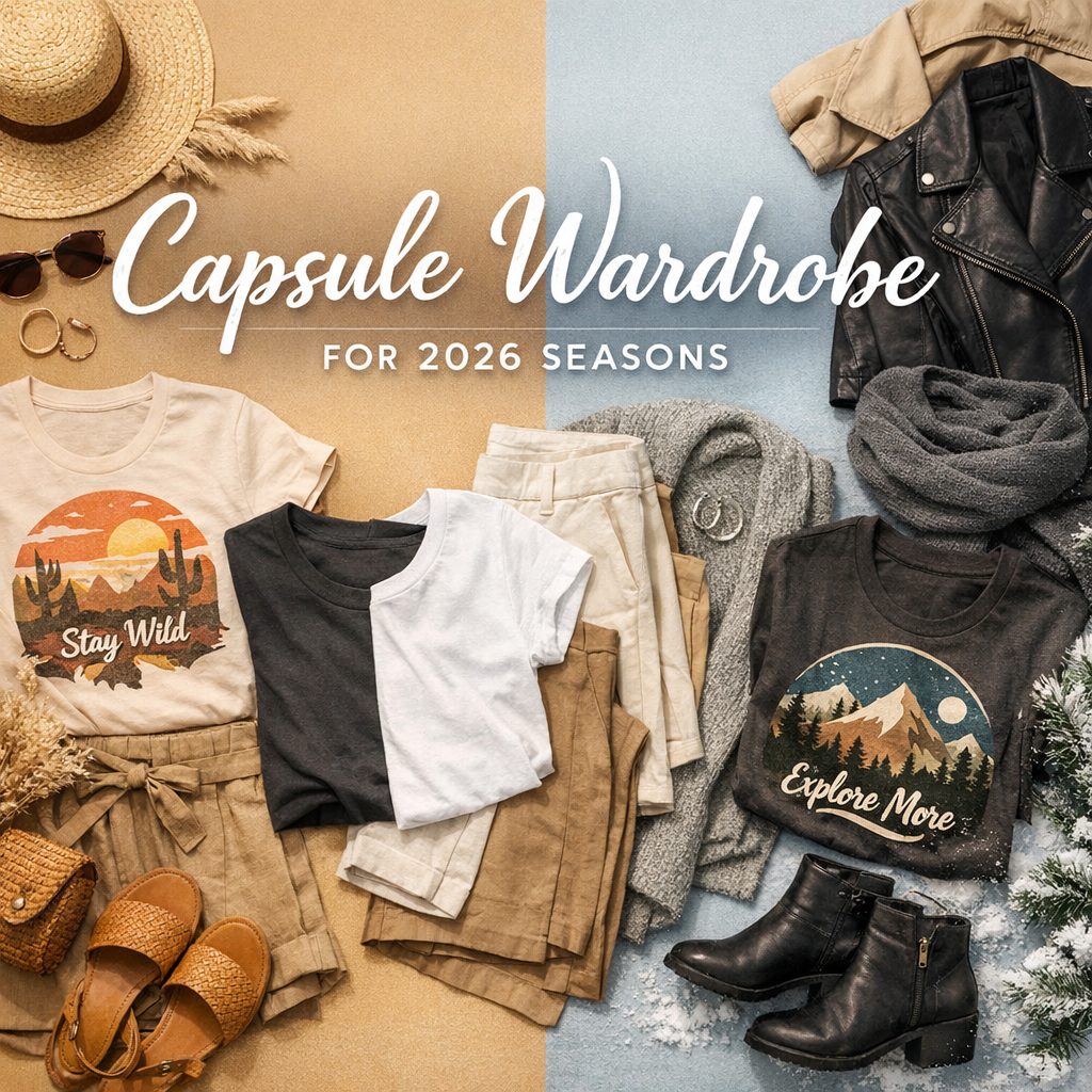 Capsule wardrobe for 2026 seasons