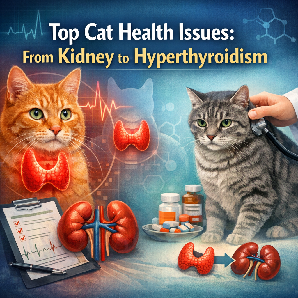 Top Cat Health Issues: From Kidney to Hyperthyroidism