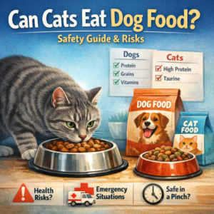 Can Cats Eat Dog Food? Safety Guide & Risks