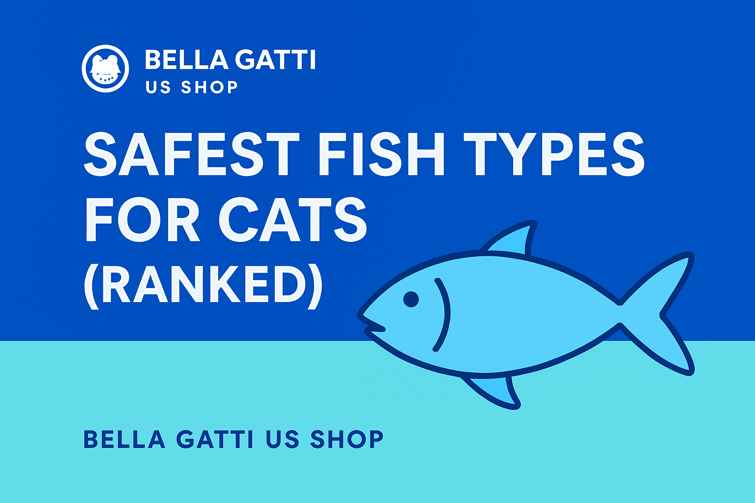 Assorted fish fillets on plate for cat feeding guide