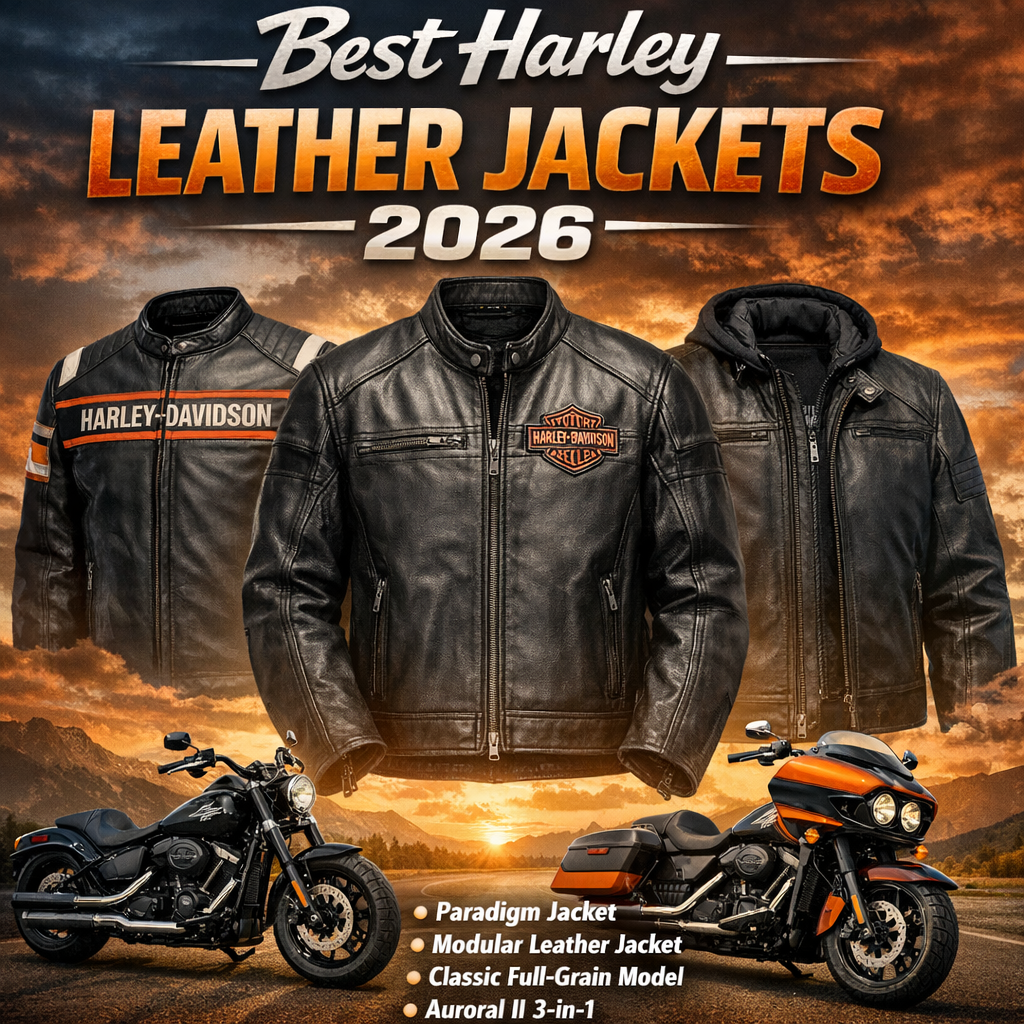 Best Harley Leather Jackets 2026