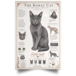 Detailed guide to the Korat cat breed.