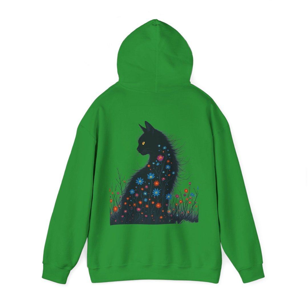 10504714753327128108_2048.jpeg Floral Black Cat Unisex Hoodie - Image 14