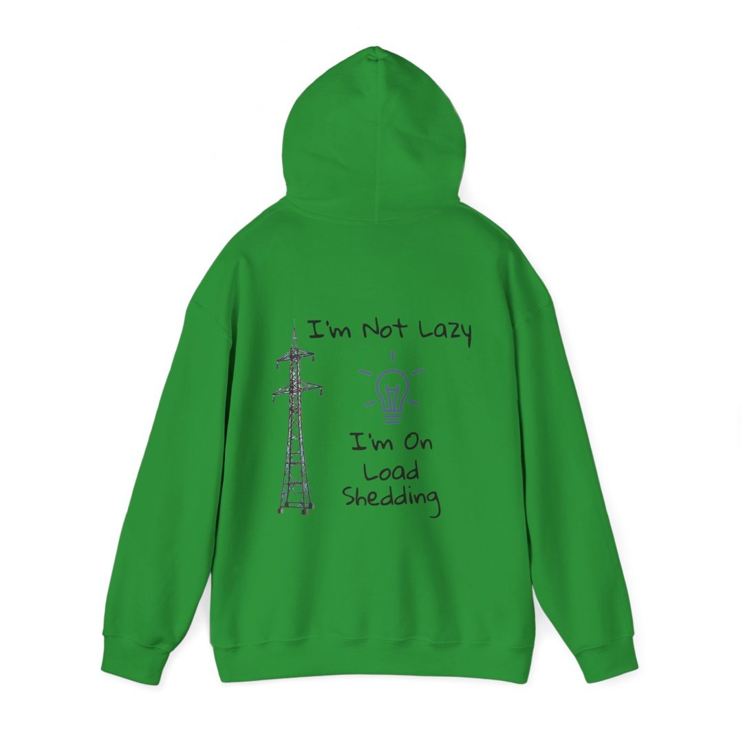 1132489597411400667_2048.jpeg Green hoodie with text and illustration on the back.
