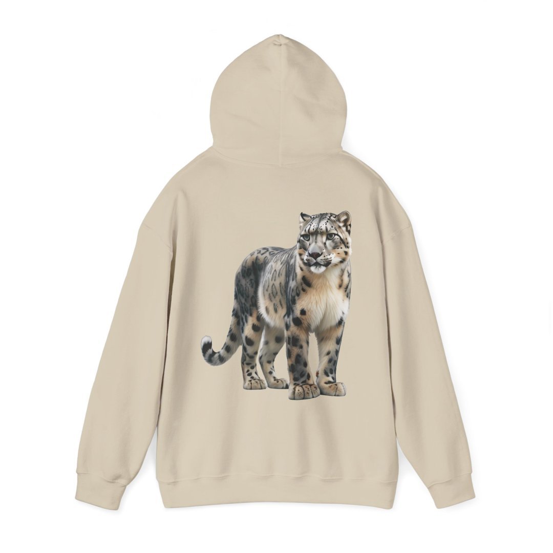 1204125678186087589_2048.jpeg Beige hoodie with a snow leopard graphic on the back.