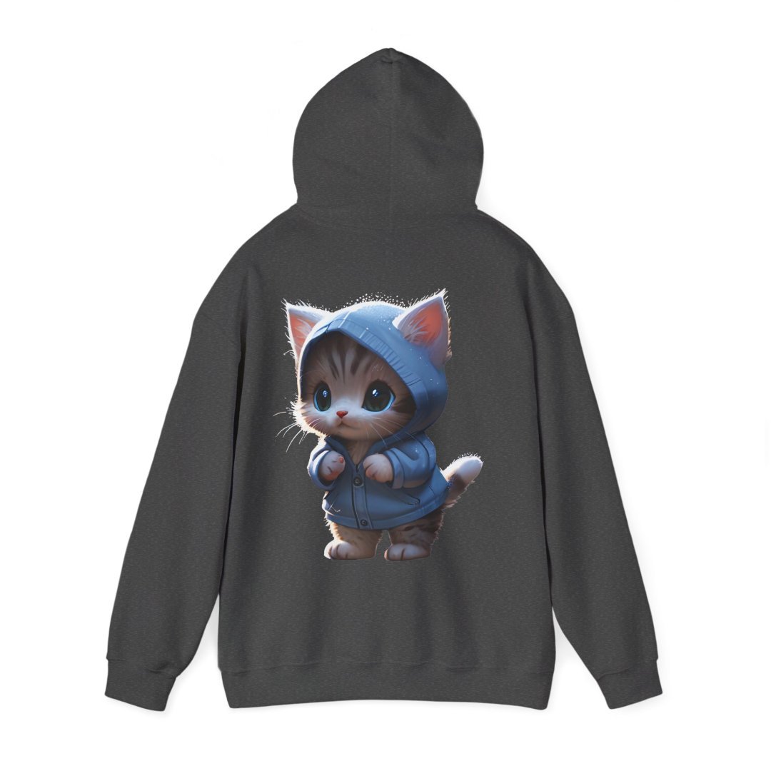 12690457928403577483_2048.jpeg Cute Hooded Kitten Graphic Unisex Hoodie - Image 18