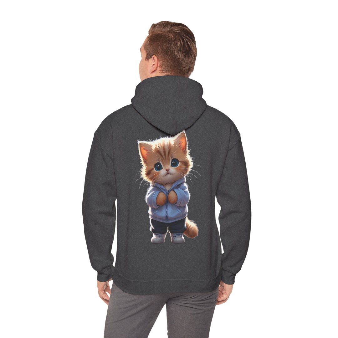 13885333566690958809_2048.jpeg Cute Kitten in Hoodie Unisex Hoodie - Image 15