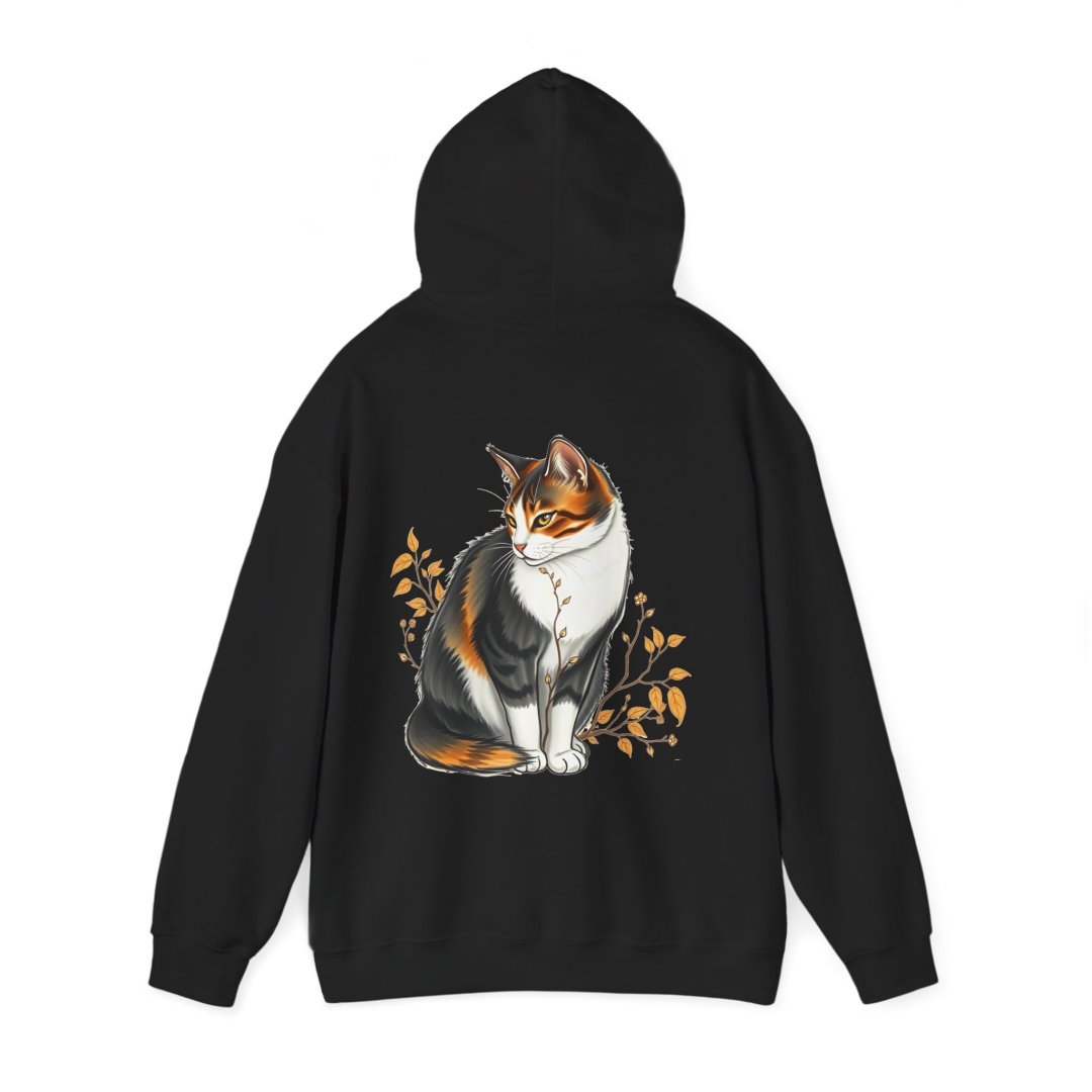 17466894662168250824_2048.jpeg Black hoodie with a calico cat design on the back.