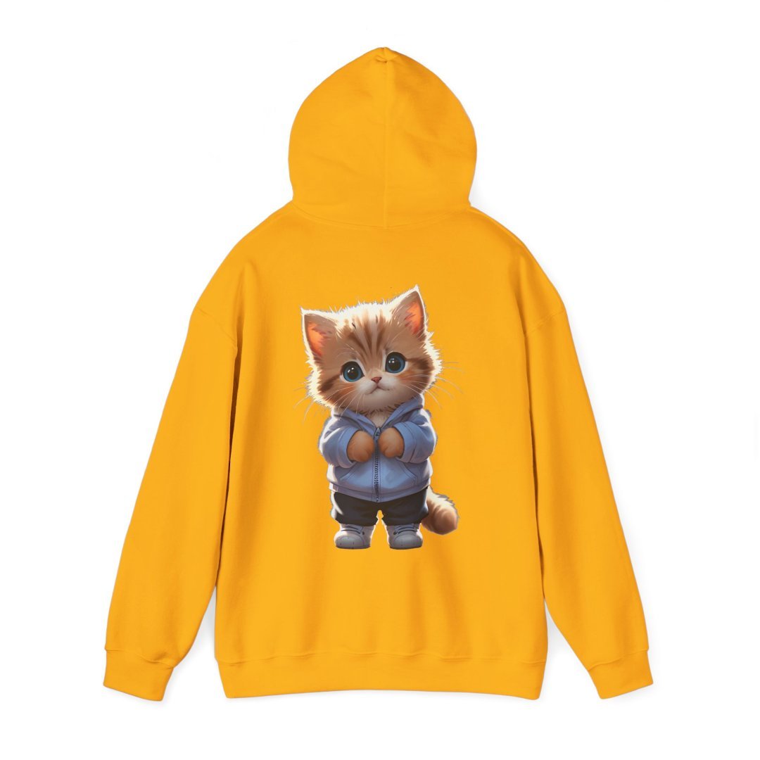 2331200983635624067_2048.jpeg Cute Kitten in Hoodie Unisex Hoodie - Image 11