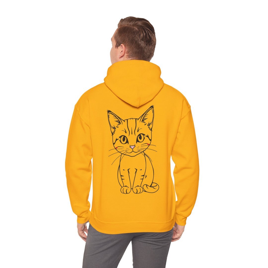 2671876469130885560_2048.jpeg Anime Aesthetic Kitten Line Art Hoodie - Image 13