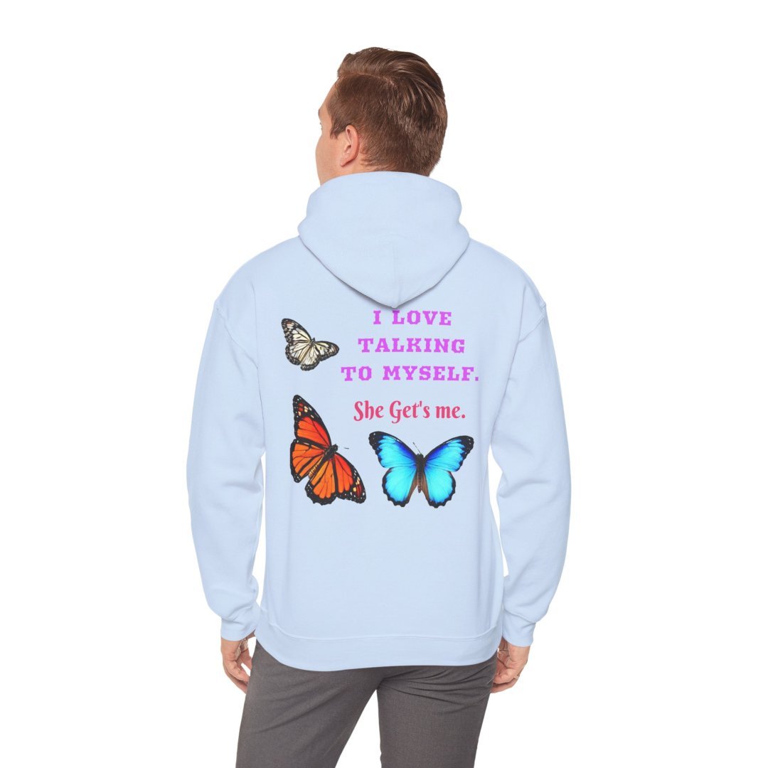 3138357978589029102_2048.jpeg Self-Love Butterfly Unisex Graphic Hoodie - Image 16