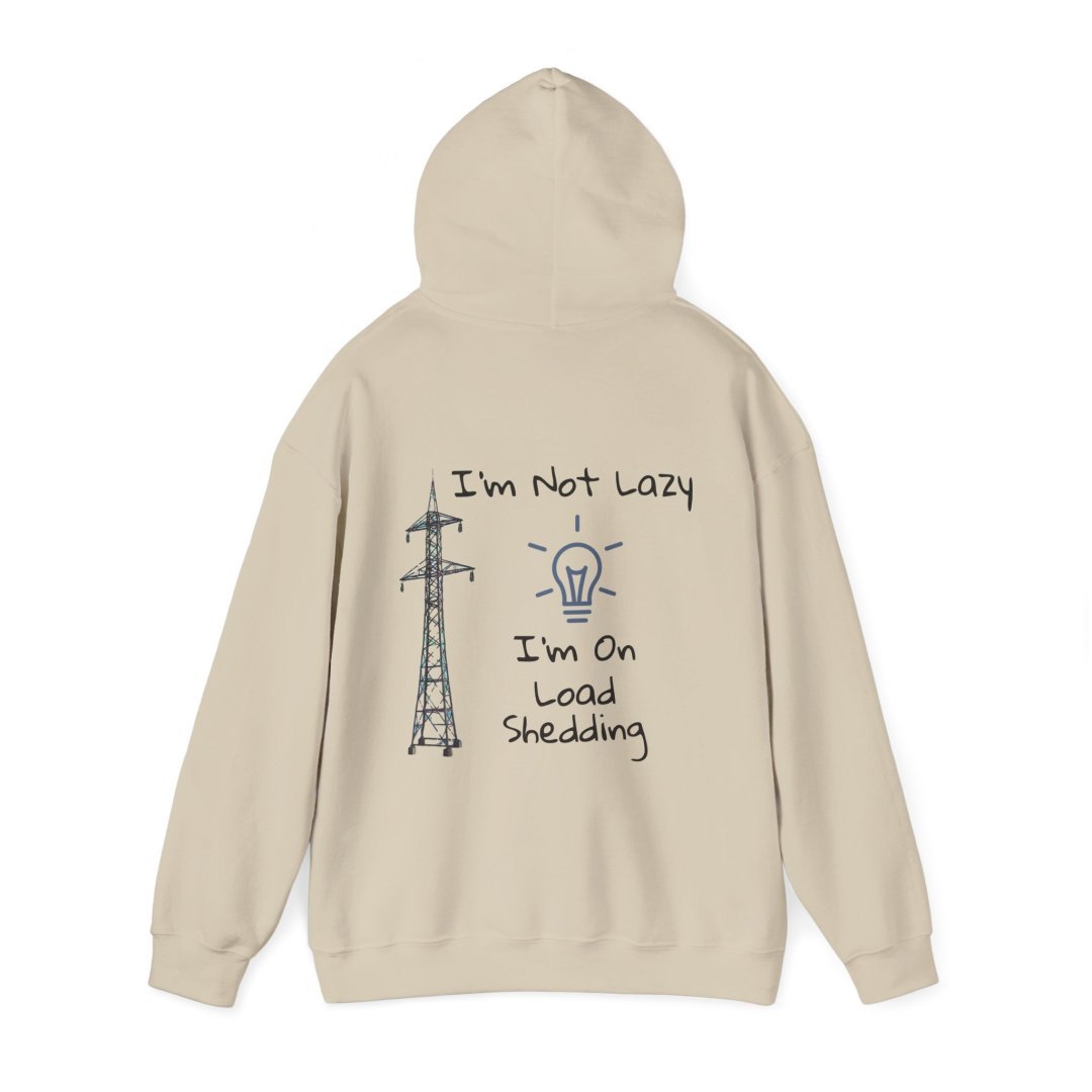 I'm Not Lazy Graphic Hoodie