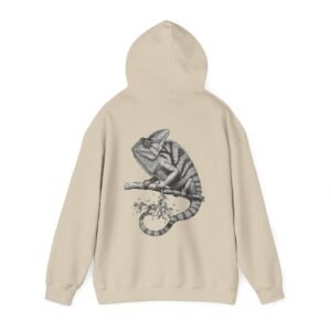 Vintage Chameleon Graphic Hoodie