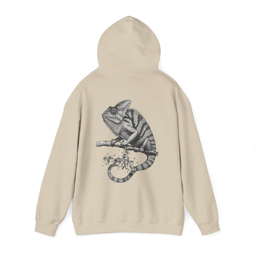 Vintage Chameleon Graphic Hoodie