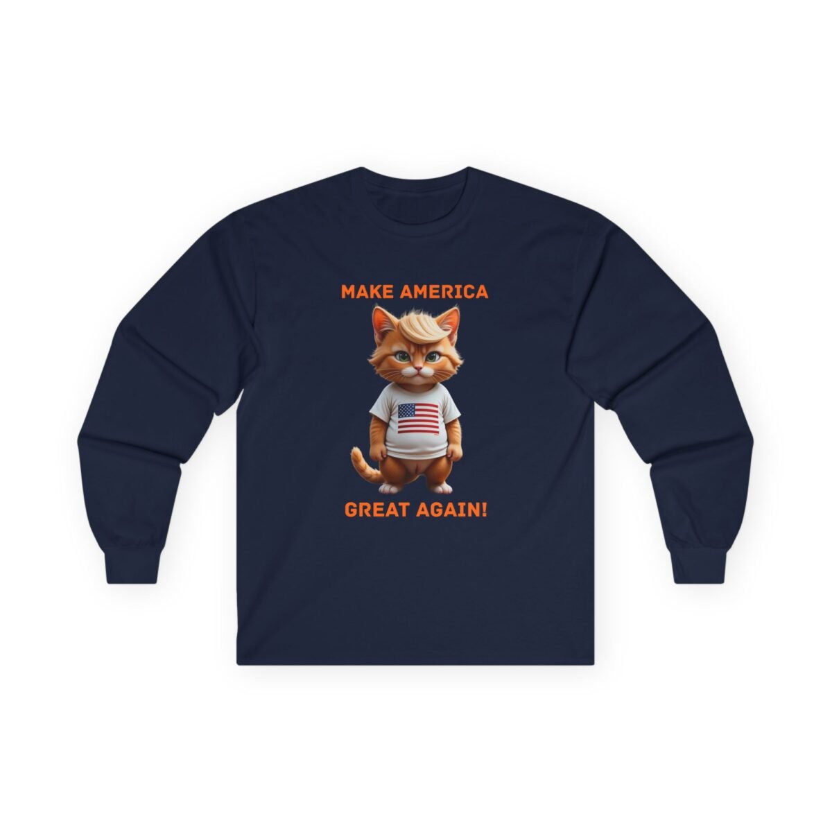 Patriotic Humor Long Sleeve Shirt