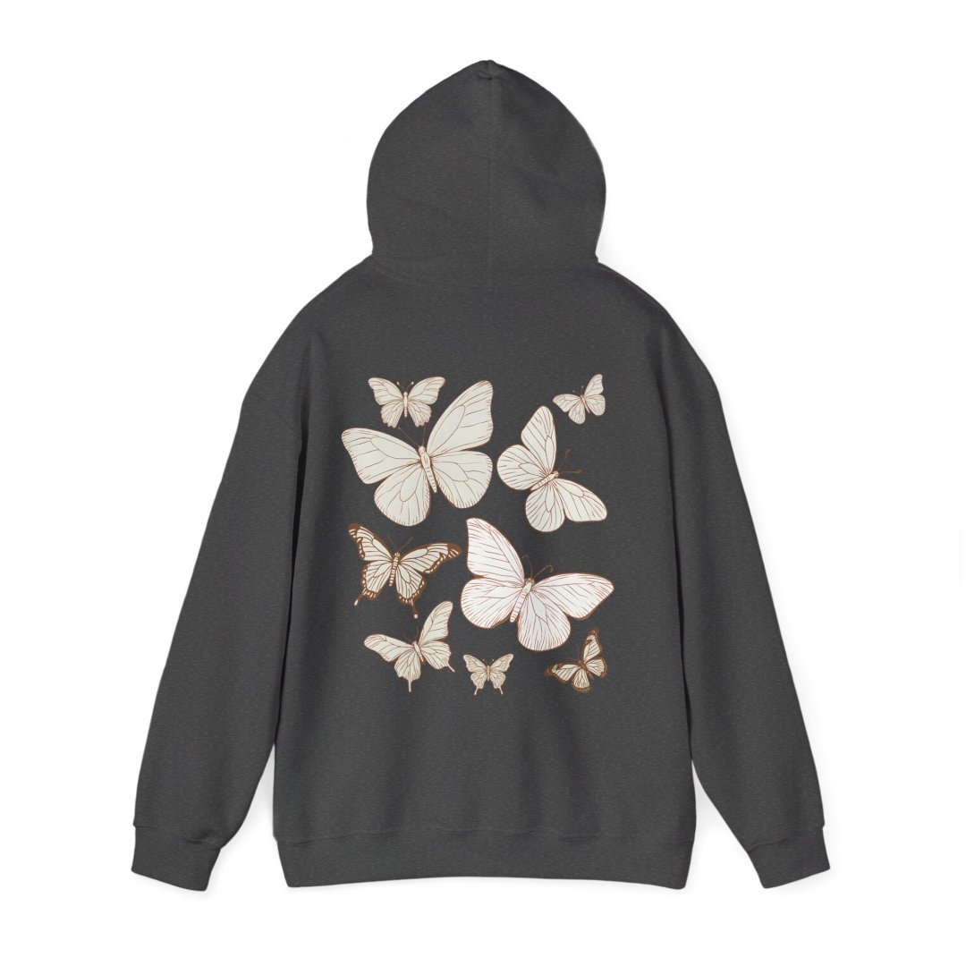 8707187191461794256_2048.jpeg Vintage Butterflies Graphic Unisex Hoodie - Image 13