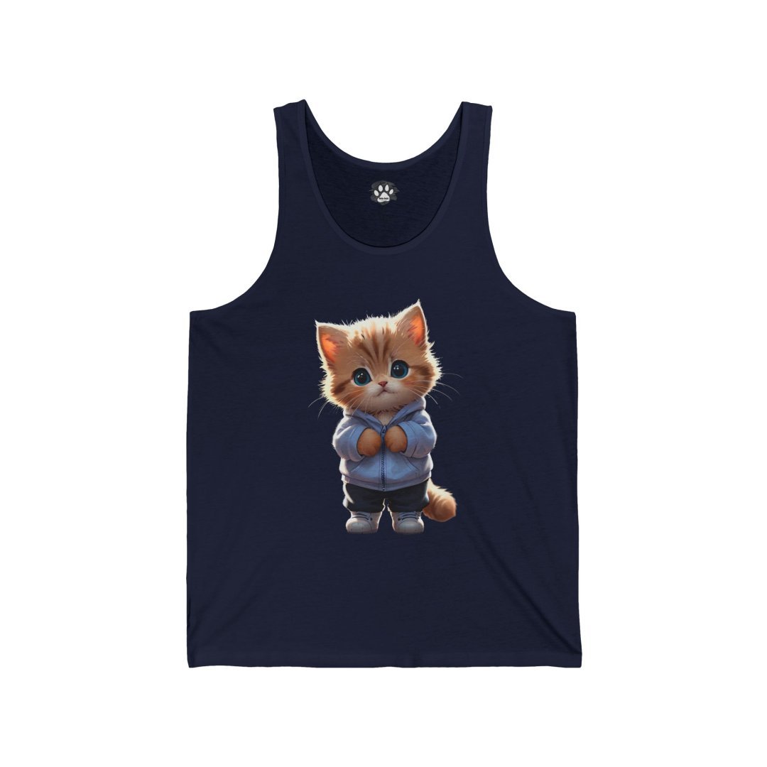 Vintage Chameleon Graphic Tank Top