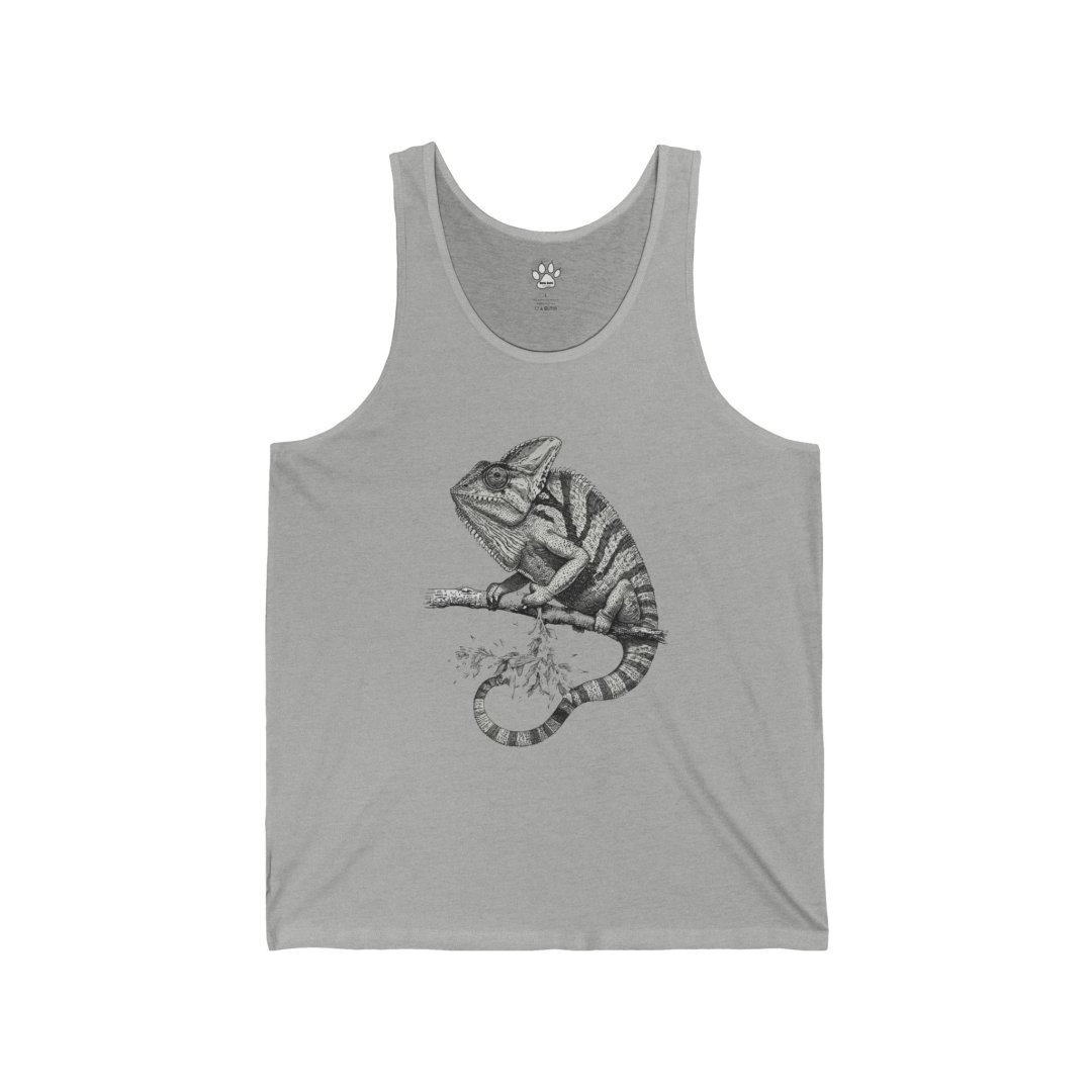 Vintage Chameleon Graphic Tank Top