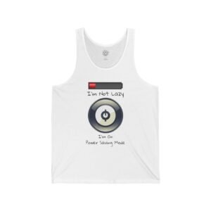 Cold Turkey Graphic Unisex Tank Top Power Saving Mode Unisex Tank Top