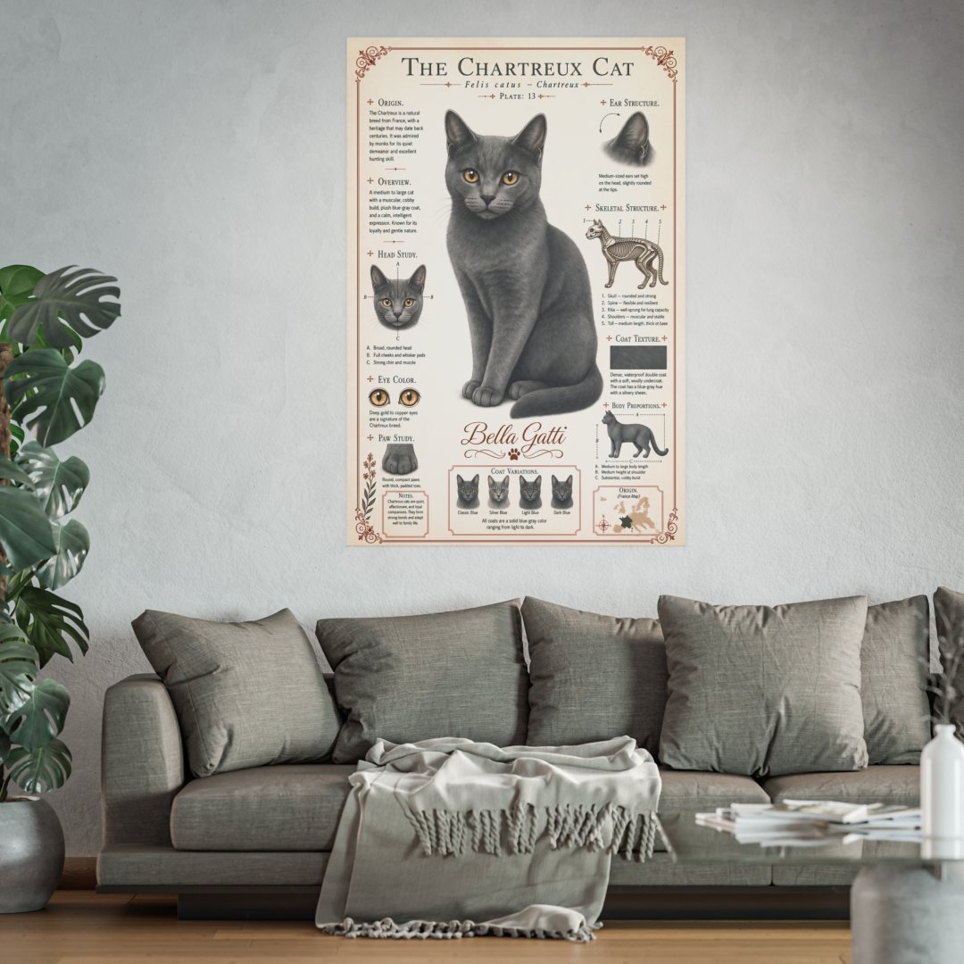 6351765859406833986_2048-1.jpeg Chartreux Cat Breed Poster - Image 2