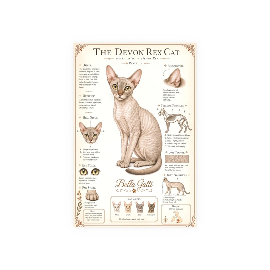7683818601343262817_2048.jpeg Devon Rex Cat Breed Poster - Image 4