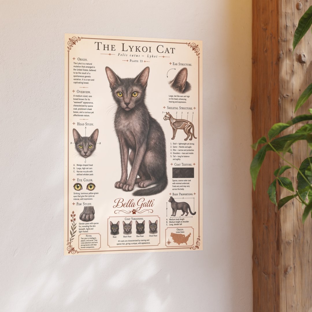 11368534702503555129_2048.jpeg Poster of the Lykoi cat with illustrations and information.