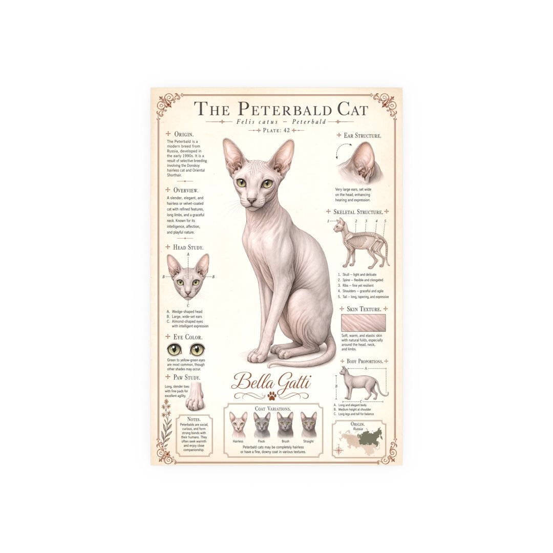 15009315085022686809_2048.jpeg Illustrated guide to the Peterbald cat breed.